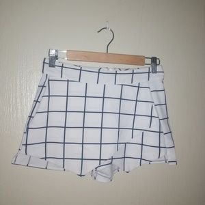 JustFab asymetric skort